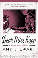 Image for "Dear Miss Kopp"