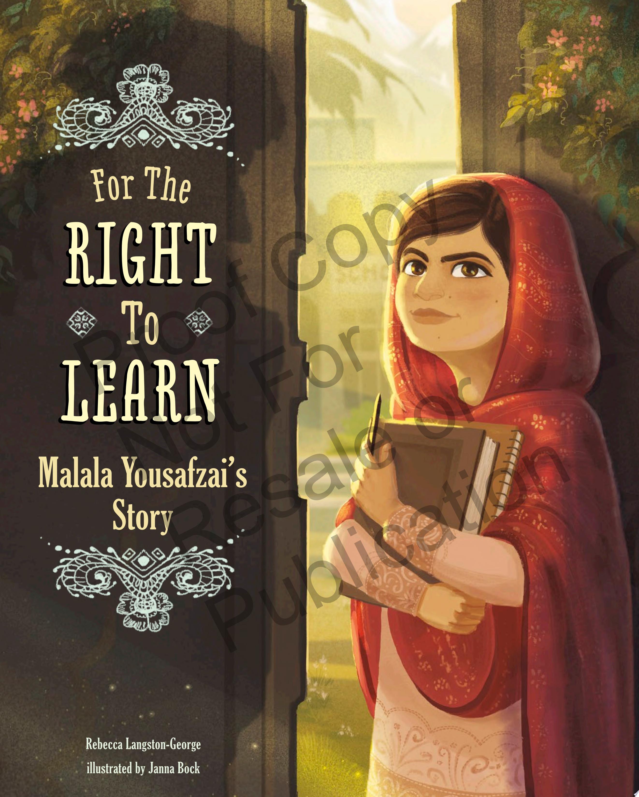Image for "For the Right to Learn"