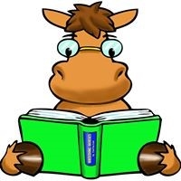 horse reading