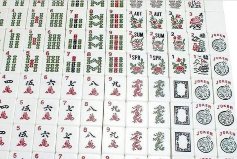 Mahjong tiles