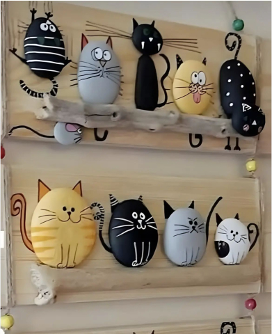 Cats on a Board