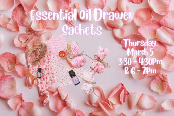 Essential Oil Drawer Sachets 
